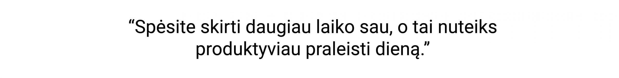 Ankstyvas rytas