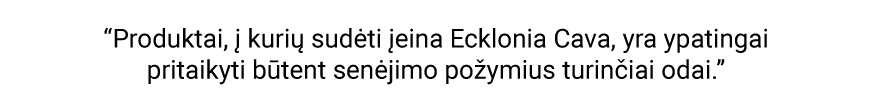 When veido kremas su Seanol