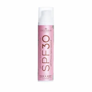 Cocosolis SPF 30 natūralus apsauginis losjonas nuo saulės