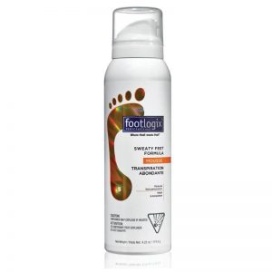Footlogix putos prakaituojančioms pėdoms Sweaty feet formula 125 ml.