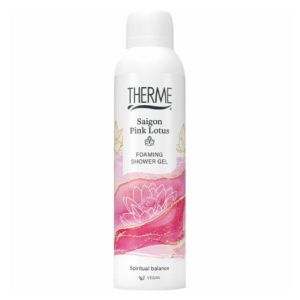 THERME Saigon Pink Lotus dušo putos, 200 ml