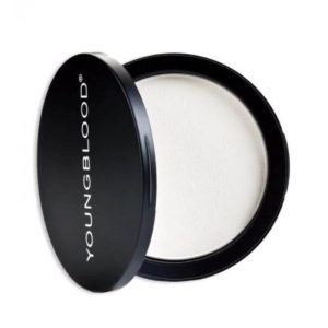 YOUNGBLOOD presuota mineralinė fiksuojamoji pudra su ryžių krakmolu, 8 g. Light