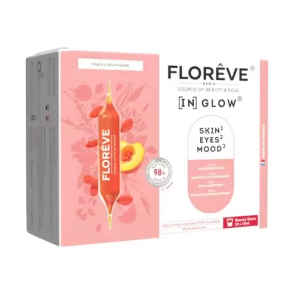FLOREVE natūralus maisto papildas odos drėkinimui ir švytėjimui (IN) GLOW FLOREVE natūralus maisto papildas odos drėkinimui ir švytėjimui (IN) GLOW
