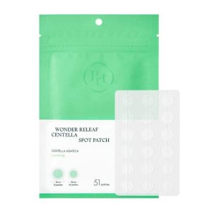 Purito SEOUL Wonder Relief Centella Spot Patch pleistriukai nuo spuogų 51 vnt.