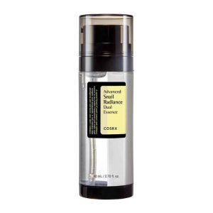COSRX Advanced Snail Radiance Dual Essence dvifazė esencija su sraigių mucinu, 80ml