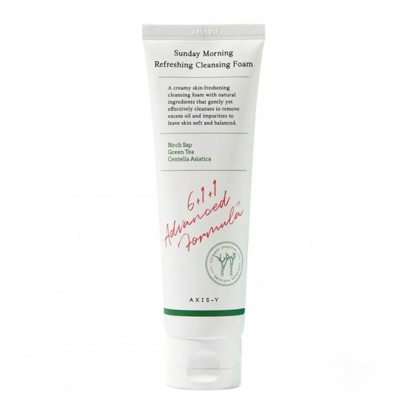 AXIS-Y Sunday Morning Refreshing Cleansing Foam valomosios putos, 120 ml AXIS-Y Sunday Morning Refreshing Cleansing Foam valomosios putos, 120 ml