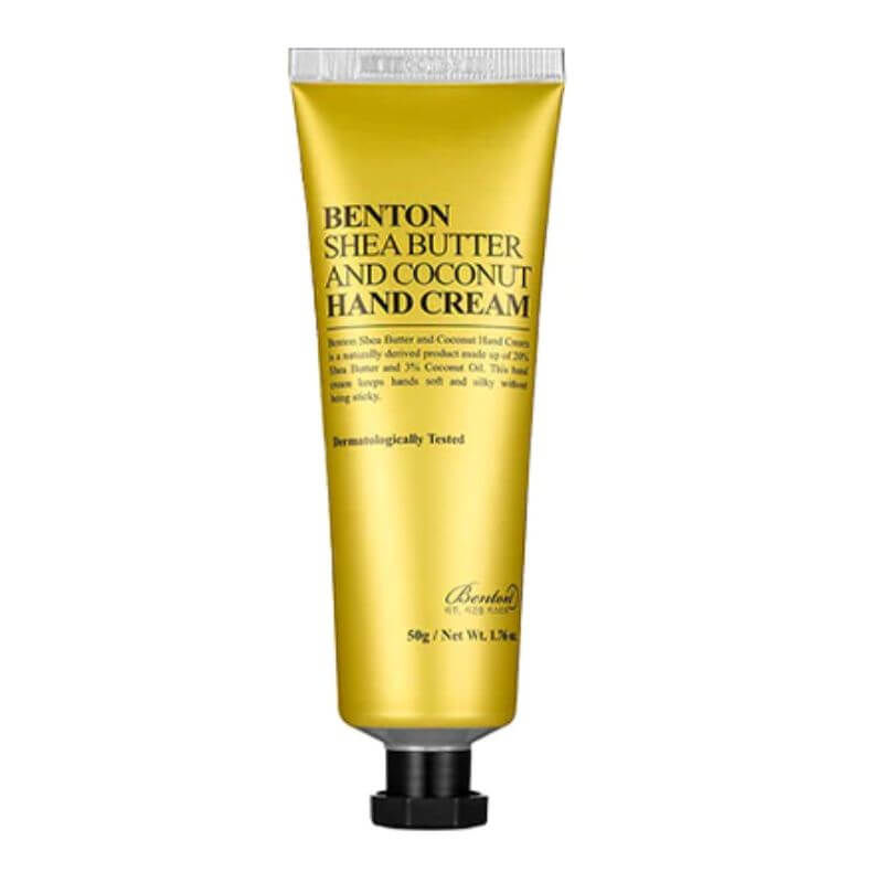 Benton Shea Butter And Coconut rankų kremas 50g Benton Shea Butter And Coconut rankų kremas 50g