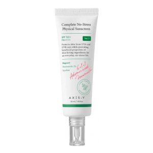 AXIS-Y Complete No-Stress Physical (V3) - apsauga nuo saulės SPF50+ PA++++, 50 ml