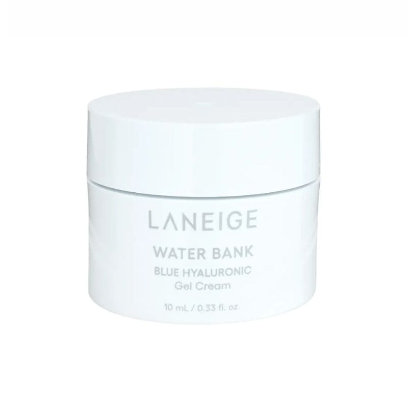 LANEIGE Water Bank Blue Hyaluronic Gel Cream gelinis veido kremas (mini) 10ml LANEIGE Water Bank Blue Hyaluronic Gel Cream gelinis veido kremas (mini) 10ml