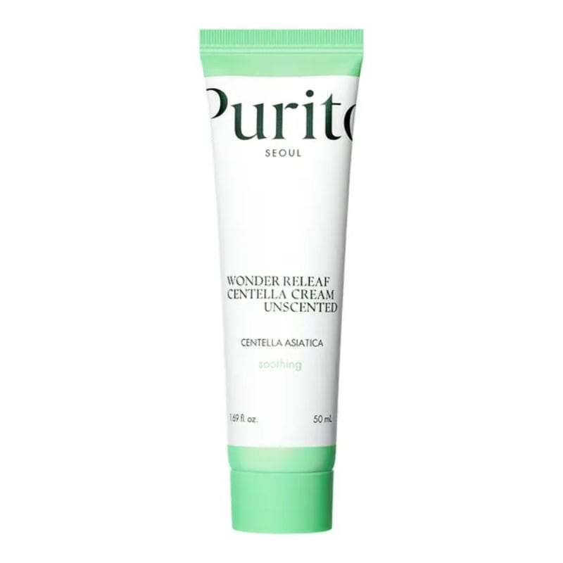 Purito SEOUL Wonder Releaf Centella Cream Unscented bekvapis veido kremas 50ml Purito SEOUL Wonder Releaf Centella Cream Unscented bekvapis veido kremas 50ml