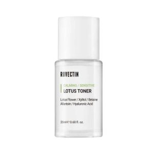ROVECTIN Clean Lotus Water Calming veido tonikas su lotoso ekstraktu (mini) 20 ml