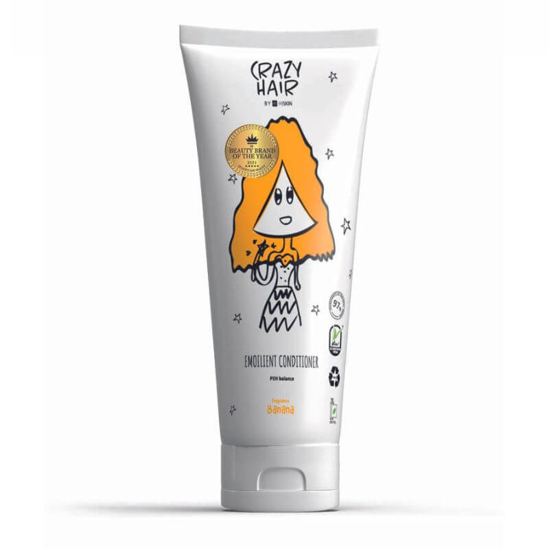 Crazy Hair Banana kondicionierius sausiems plaukams 250ml Crazy Hair Banana kondicionierius sausiems plaukams 250ml