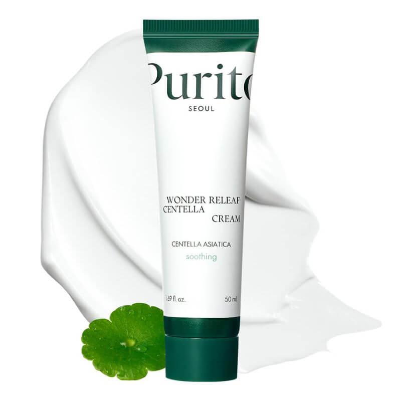 Purito SEOUL Wonder Releaf Centella Cream raminantis veido kremas 50 ml Purito SEOUL Wonder Releaf Centella Cream raminantis veido kremas 50 ml