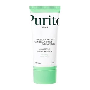 Purito SEOUL Wonder Releaf Centella Daily Sun Lotion losjonas nuo saulės SPF50+ PA++++ 60ml