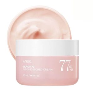 ANUA Peach 77 Niacin Enriched Cream - veido kremas, 50 ml