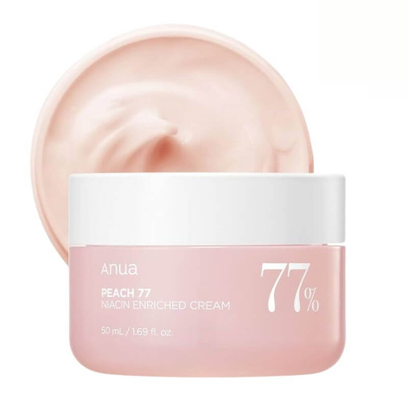 ANUA Peach 77 Niacin Enriched Cream - veido kremas, 50 ml ANUA Peach 77 Niacin Enriched Cream - veido kremas, 50 ml