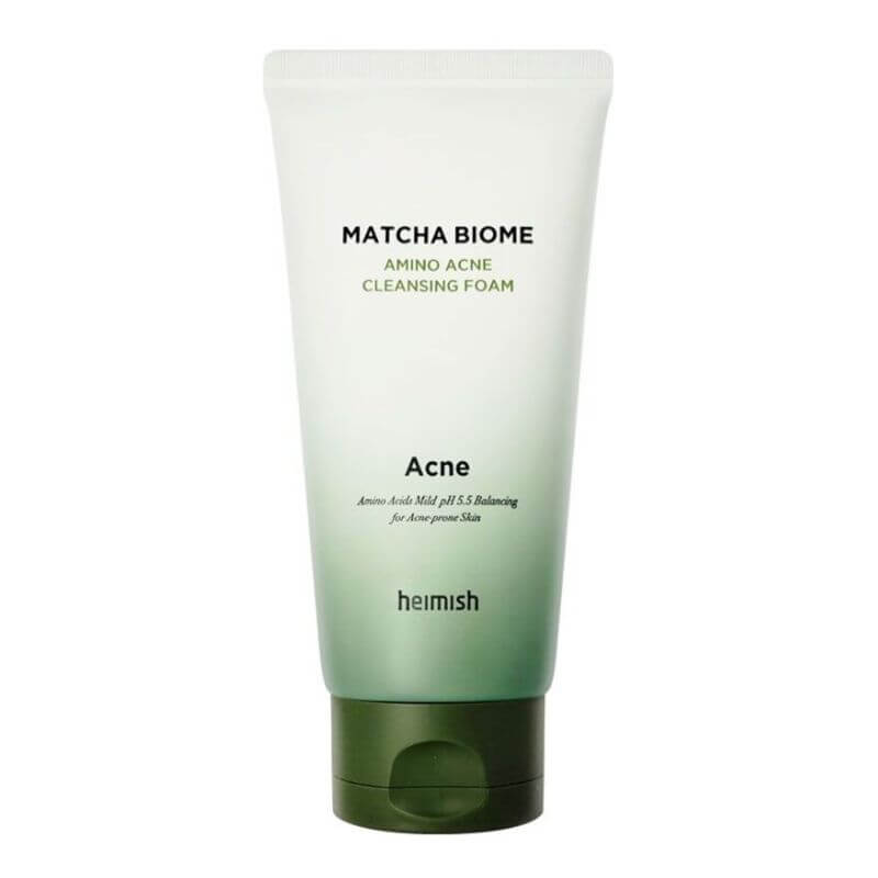 Heimish Matcha Biome Amino Acne Cleansing Foam valomosios putos 150ml Heimish Matcha Biome Amino Acne Cleansing Foam valomosios putos 150ml