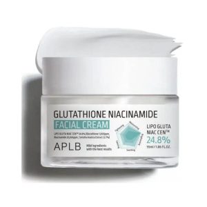 APLB Glutathione Niacinamide Facial Cream - veido kremas, 55 ml