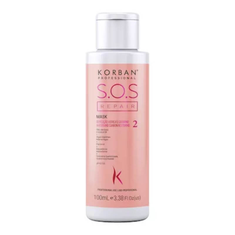 Korban S.O.S Repair atstatanti plaukų kaukė 100 ml Korban S.O.S Repair atstatanti plaukų kaukė 100 ml