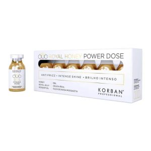Korban Royal Honey Power Dose plaukų atstatymo procedūra 6x13ml