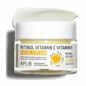 APLB Retinol Vitamin C E Facial Cream - veido kremas, 55 ml