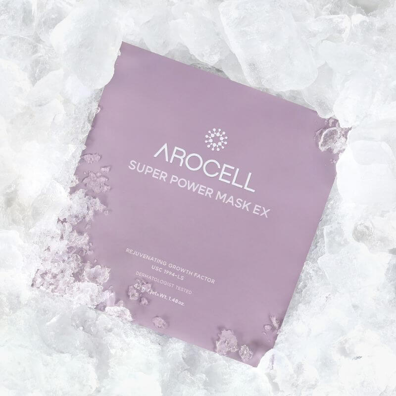 Arocell Super Power Mask EX – veido kaukė su kolagenu, 42 g Arocell Super Power Mask EX – veido kaukė su kolagenu, 42 g