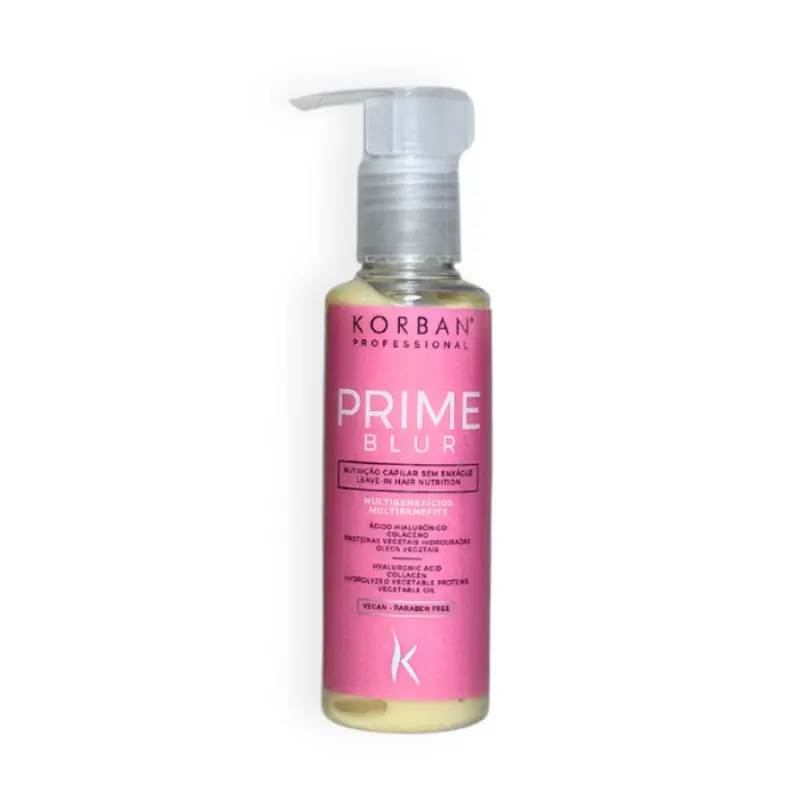 Korban Prime Blur serumas pažeistiems plaukams, 140 ml Korban Prime Blur serumas pažeistiems plaukams, 140 ml