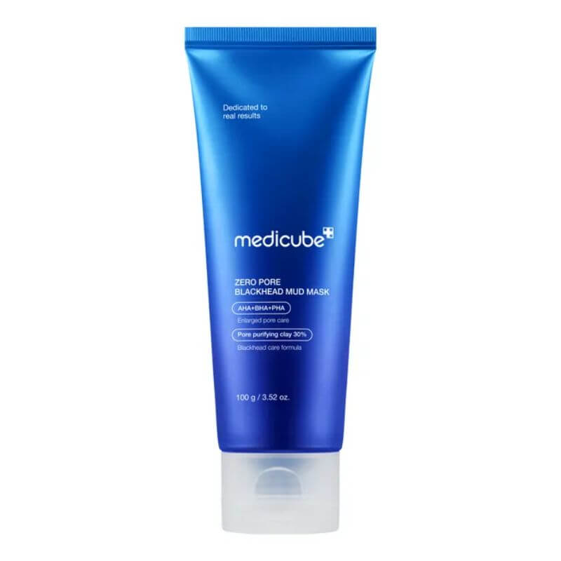 Medicube Zero Pore Blackhead Mud Mask valanti veido kaukė 100g Medicube Zero Pore Blackhead Mud Mask valanti veido kaukė 100g