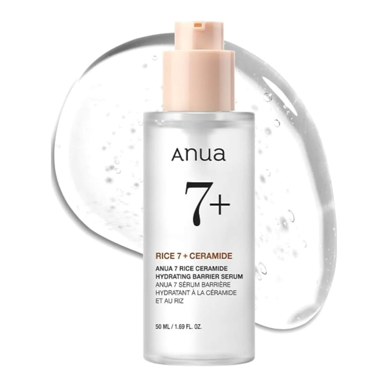 ANUA 7 Rice Ceramide Hydrating Barrier Serum - serumas, 50 ml ANUA 7 Rice Ceramide Hydrating Barrier Serum - serumas, 50 ml