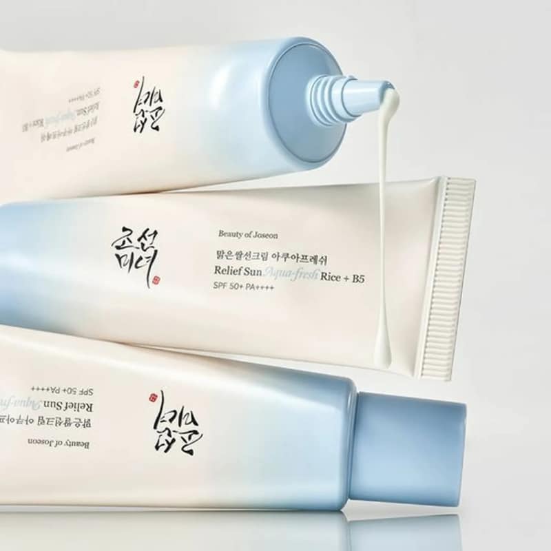 Beauty of Joseon Relief Sun Aqua-fresh: Rice + B5 kremas nuo saulės 50ml Beauty of Joseon Relief Sun Aqua-fresh: Rice + B5 kremas nuo saulės 50ml