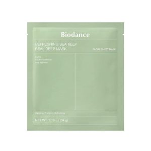 Biodance Refreshing Sea Kelp Real Deep Mask gaivinanti veido kaukė 1 vnt.