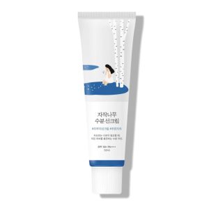 ROUND LAB Birch Juice Moisturizing Sun Cream kremas nuo saulės 50ml