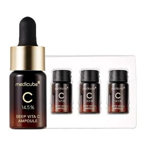Medicube Deep Vita C Ampoule 2.0 veido ampulės su vitaminu C 3 vnt.