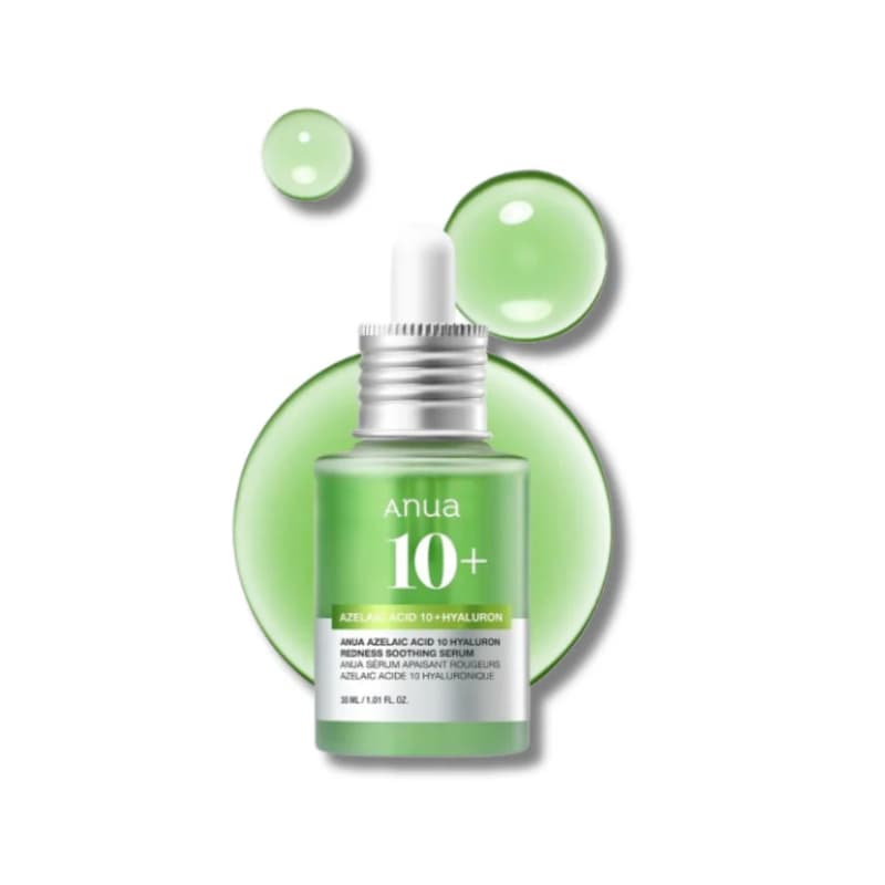 ANUA Azelaic Acid 10 Hyaluron Redness Soothing Serum, 30 ml ANUA Azelaic Acid 10 Hyaluron Redness Soothing Serum, 30 ml