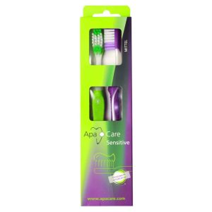 ApaCare Sensitive 3D Micro Clean dantų šepetėliai