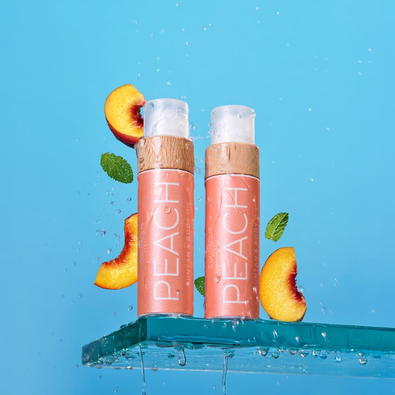 Cocosolis PEACH organiškas įdegio aliejus kūnui Cocosolis PEACH organiškas įdegio aliejus kūnui