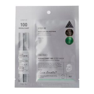 VT Cosmetics Reedle Shot 100 2 Step Mask bandomasis mini rinkinys