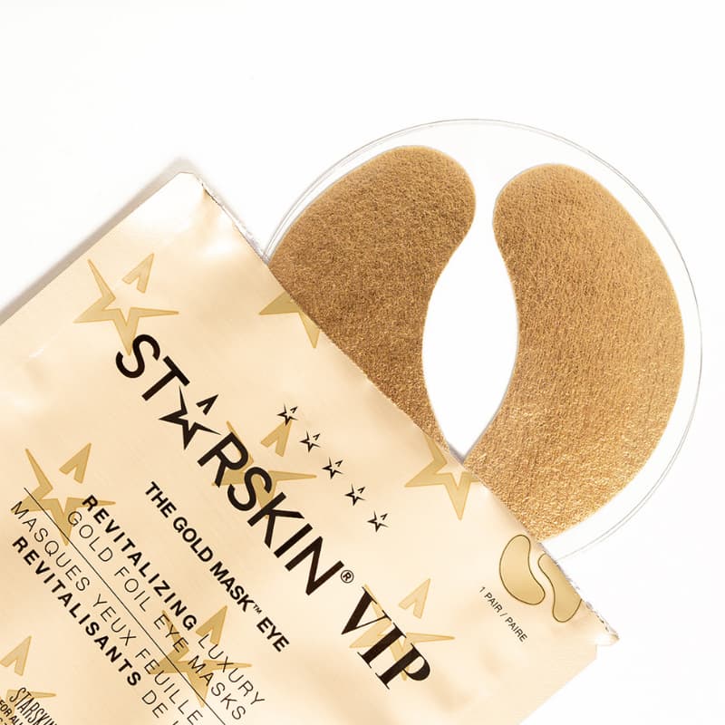 Starskin Vip The Gold Mask gaivinamoji paakių kaukė 2 vnt. Starskin Vip The Gold Mask gaivinamoji paakių kaukė 2 vnt.