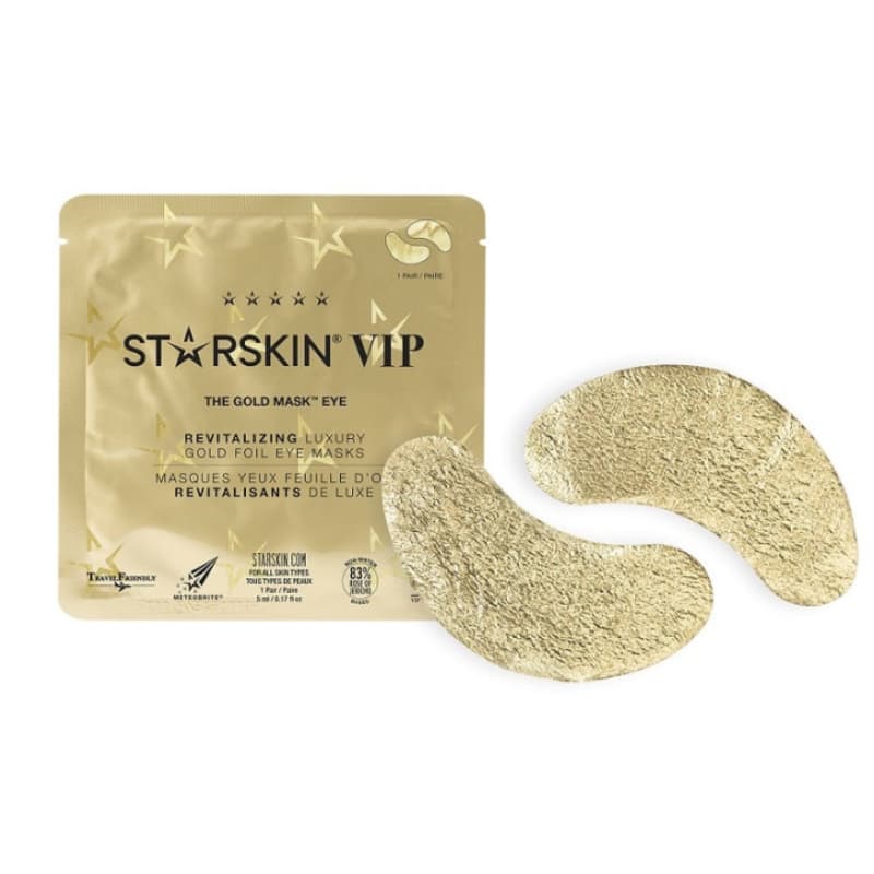 Starskin Vip The Gold Mask gaivinamoji paakių kaukė 2 vnt. Starskin Vip The Gold Mask gaivinamoji paakių kaukė 2 vnt.