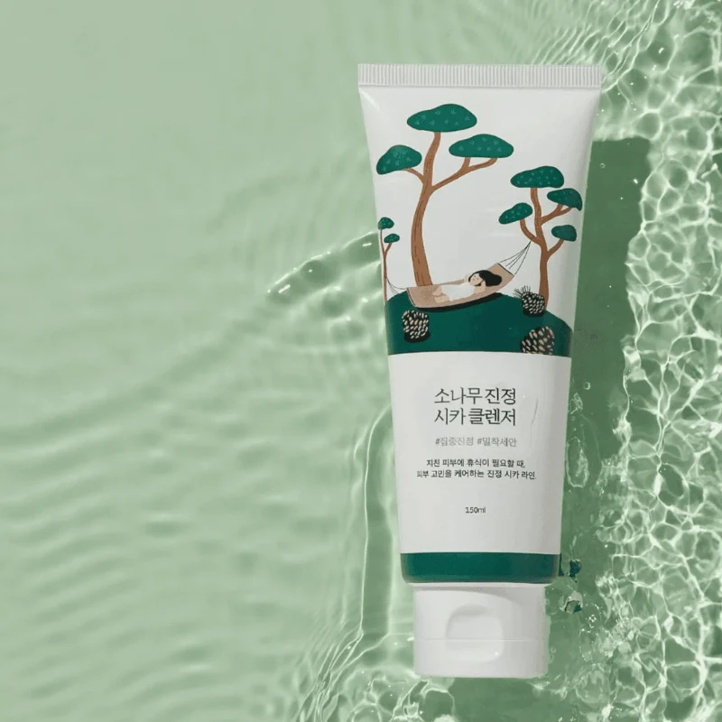 Round Lab Pine calming Cica cleanser veido prausiklis 150 ml Round Lab Pine calming Cica cleanser veido prausiklis 150 ml