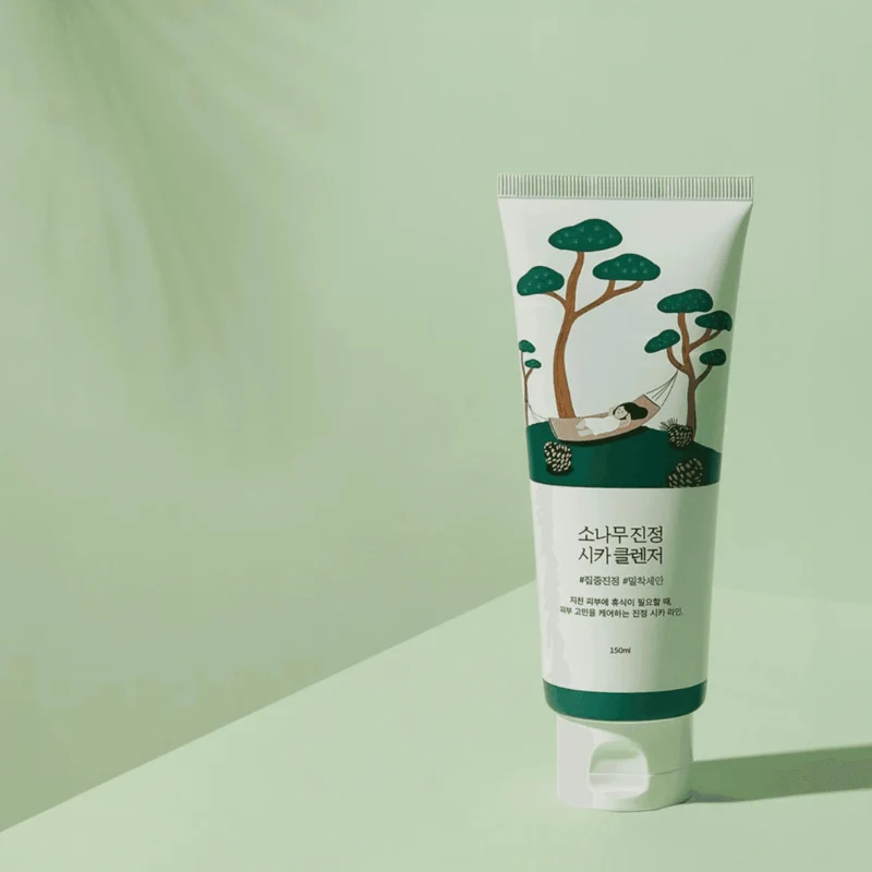 Round Lab Pine calming Cica cleanser veido prausiklis 150 ml Round Lab Pine calming Cica cleanser veido prausiklis 150 ml