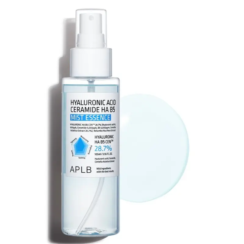 APLB HA B5 Mist Essence - drėkinamoji dulksna, 105 ml APLB HA B5 Mist Essence - drėkinamoji dulksna, 105 ml