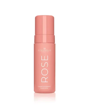 Cocosolis ROSE Clean & Hydrate Face Foam valomosios ir drėkinamosios veido putos