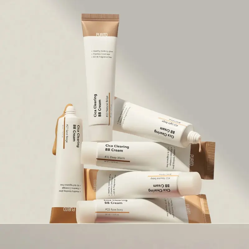 Purito SEOUL Cica Clearing BB veido kremas 27 Sand Beige 30 ml Purito SEOUL Cica Clearing BB veido kremas 27 Sand Beige 30 ml