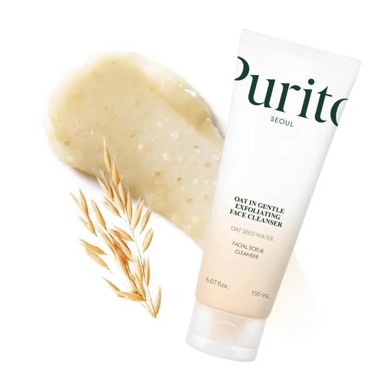 PURITO SEOUL Oat In Gentle Exfoliating Face Cleanser veido prausiklis 150ml PURITO SEOUL Oat In Gentle Exfoliating Face Cleanser veido prausiklis 150ml
