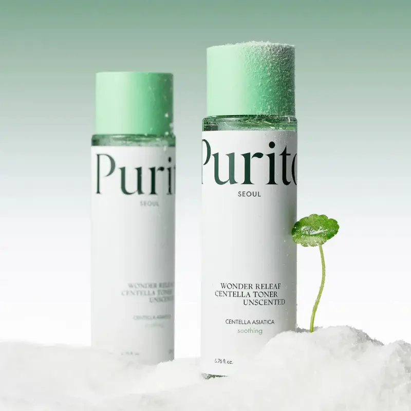 Purito SEOUL Wonder Releaf Centella Unscented Toner Bekvapis veido tonikas 200ml Purito SEOUL Wonder Releaf Centella Unscented Toner Bekvapis veido tonikas 200ml