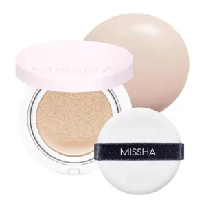 MISSHA Magic Cushion Cover 21 Light Beige makiažo pagrindas su SPF50+/PA++ apsauga