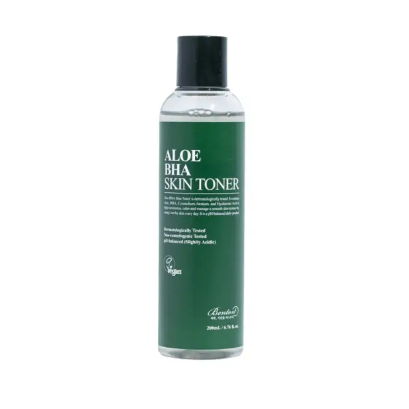Benton Aloe BHA Skin Toner - raminamasis veido tonikas, 200 ml Benton Aloe BHA Skin Toner - raminamasis veido tonikas, 200 ml
