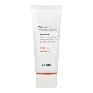 COSRX Vitamin E Vitalizing Sunscreen SPF 50+ - veido kremas nuo saulės, 50 ml