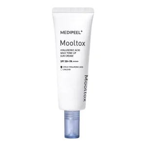 Medi-Peel Hyaluronic Acid Mooltox Mild Tone-Up Sun Cream - kremas nuo saulės, 50g
